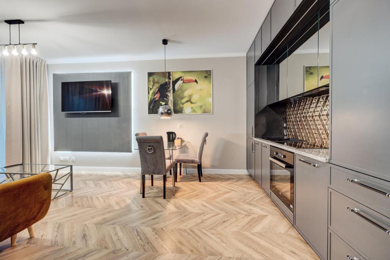 Ferienwohnung Nova Oasis Garden Stettin Exterior foto