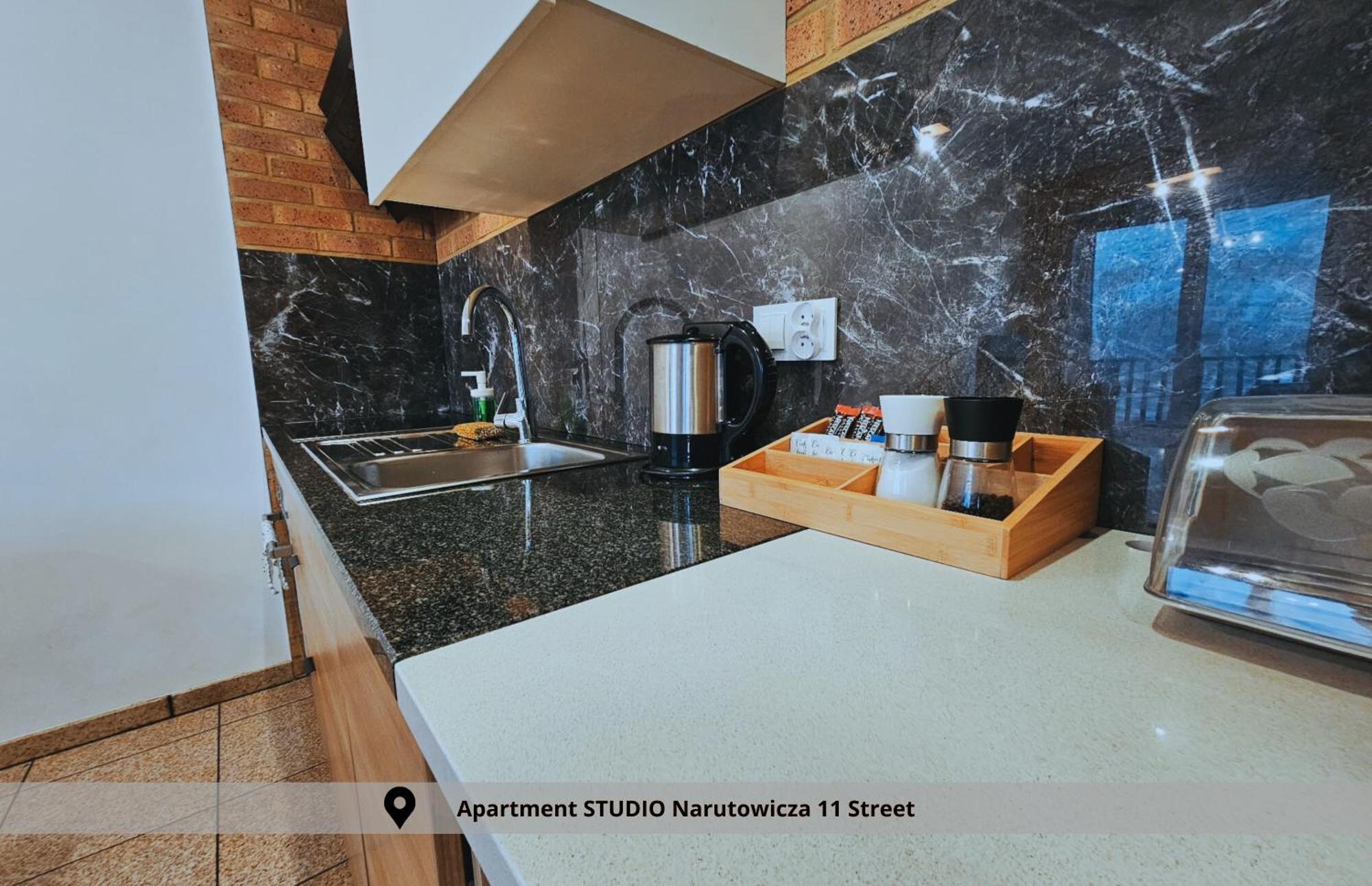 Ferienwohnung Nova Oasis Garden Stettin Exterior foto