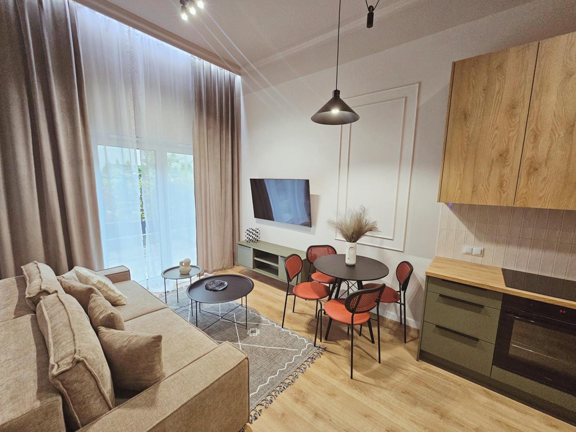 Ferienwohnung Nova Oasis Garden Stettin Exterior foto