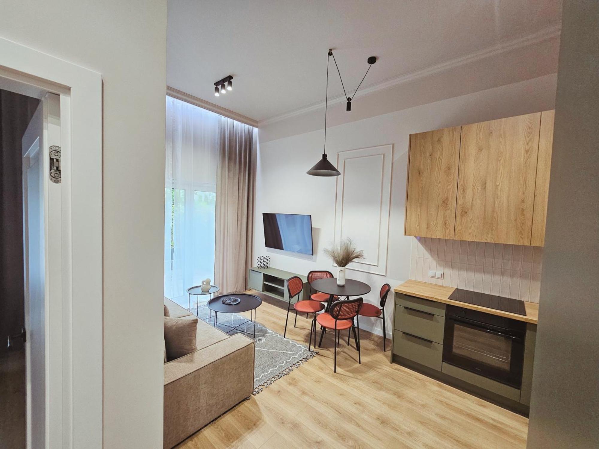 Ferienwohnung Nova Oasis Garden Stettin Exterior foto